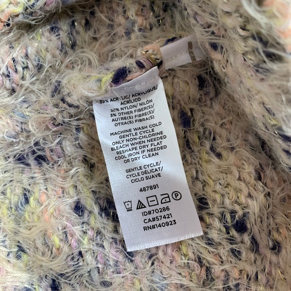 Lou & Grey Fuzzy Crewneck Sweater S - Picture 4 of 6